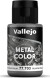 Vallejo - Metal Color Airbrush Maling - Dark Aluminium 32 Ml
