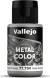 Vallejo - Metal Color Airbrush Maling - Pale Burnt Metal 32 Ml