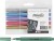 Metallic Tusch - Tykkelse 2-4 Mm - Metallicfarver - 6 Stk