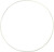 Metalring - Ø 20 Cm - Tykkelse 3 Mm - Hvid - 5 Stk