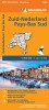Michelin Kort - Benelux Blad 532 Holland South - English Book