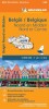 Michelin Kort - Benelux Blad 533 Belgium North And Central - English Book