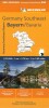 Michelin Germany Blad 546 Southeast Bavaria - English Book