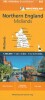 Michelin Kort - Great Britain Blad 502 Northern England The Midlands - English Book