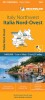 Michelin Kort - Italy Blad 561 Northwest - English Book