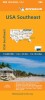 Michelin Kort - Usa Blad 584 Southeastern Usa - English Book