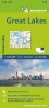 Michelin Kort - Usa Zoom 173 Great Lakes - English Book