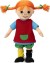 Pippi Langstrømpe Dukke - 40 Cm