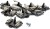 Micro Scalextric Reservedele - Spare Guide Blade - 8 Stk - G8047