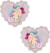 Mimi Lula - 2 Hårclips - Large Unicorn Heart
