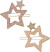 Mimi Lula - 2 Snap Hårspænder - Large Super Sparkle Star