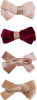Mimi Lula - 4 Hårclips - Glitter Velvet Bow