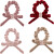 Mimi Lula - 4 Scrunchies Hårelastikker - Velvet Bow