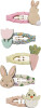 Mimi Lula - 5 Hårspænder - Mini Bunny And Chic Easter