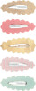 Mimi Lula - 5 Hårspænder - Mini Scalloped Edge My Little Unicorn