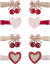 Mimi Lula - 8 Hårclips - Fancy Cherries