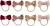 Mimi Lula - 8 Hårelastikker - Glitter Velvet Bow