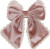 Mimi Lula - Hårsløjfe - Scalloped Edge Velvet