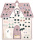 Mimi Lula - Ørestickers 30 Par - Haunted House