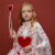 Mimi Lula - Taske Med Rem - Scalloped Heart Valentines