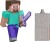 Minecraft - Redstone Charged Steve - Biome Builds Figur - 8 Cm