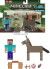 Minecraft - Figur Sæt - Steve Og Donkey - 2-Pak