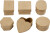 Miniæsker - H 3 Cm - Ø 4-6 Cm - 6 Stk