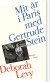 Mit År I Paris Med Gertude Stein - English Book