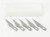 Tamiya - Modeler S Knife Pro Straight Blades - 5 Stk - 74099