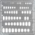 Tamiya - Modeling Template Rounded Rectangles - 1-6 Mm - 74154