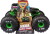Monster Jam - Fjernstyret Monster Truck - Mega Grave Digger - 72 Cm