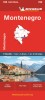 Michelin Kort - Montenegro National Map 780