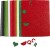 Mosgummi Ark - Str 14X25 Cm - Tykkelse 2 Mm - Julefarver - 12 Ark