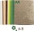 Mosgummi Ark - Str 14X25 Cm - Tykkelse 2 Mm - Naturfarver - 12 Ark