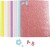 Mosgummi Ark - Str 14X25 Cm - Tykkelse 2 Mm - Pastelfarver - 12 Ark