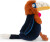 Moulin Roty - Tøjdyr Med Musikoptræk - Næsehornsfuglen Litchi 25 Cm - La