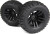 Mounted Mixblok Tire On Xt Wheel Black2Pcs - Mv150683 - Maverick Rc