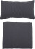 Bloomingville - Mundo Pudebetræk Sæt - Uden Fyld - Grå - Polyester - 2