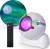 Music - Nordlys Stjerneprojektor - Farveskiftende Led-Lys - 185 Mm