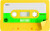 Mustard - Cassette Sticky Notes - 3 Inches By 2 Inches
