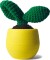 Mustard - Crochet Cacti - Green - 15 Cm X 10 Cm