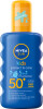 Nivea - Kids Protect Moisture Spray Spf 50 - 200 Ml