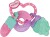 Nuby - Icy Bite Sweets Bidering Pinkturkislilla 3M