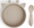 Nuuroo - Elia Silikone Spiseservice - 2-Pak - Cobblestone