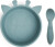 Nuuroo - Elia Silikone Spiseservice - 2-Pak - Lead