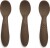 Nuuroo - Skeer I Silikone - 3-Pak - Acorn - Brun