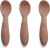 Nuuroo - Ella Silikone Skeer 3-Pak - Chocolate Malt