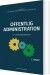 Offentlig Administration - Bog