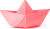Oli Carol - Origami Båd - Pink