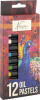 Oliepastel Sæt - 12 Farver - Nassau Fine Art